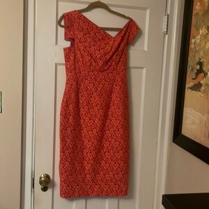 Elegant designer cocktail dress